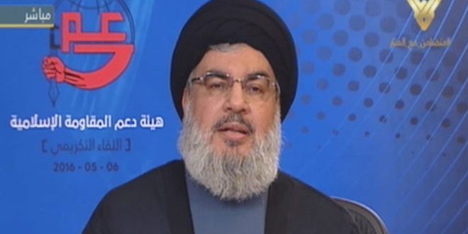 Nasrallah: La Siria è stata attaccata perché è il pilastro della Resistenza in Medioriente