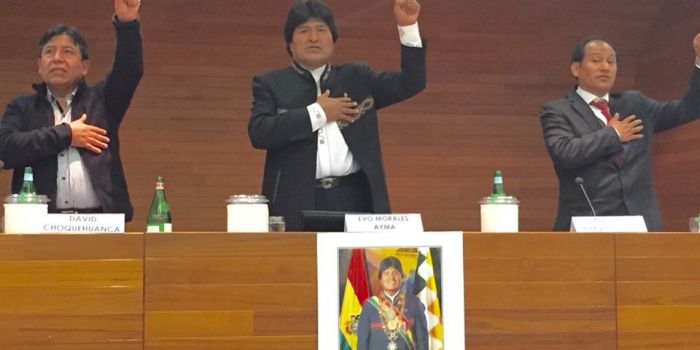 Evo Morales: “Con la mia rivoluzione oggi i boliviani decidono la propria politica economica, non Fmi o Banca mondiale”