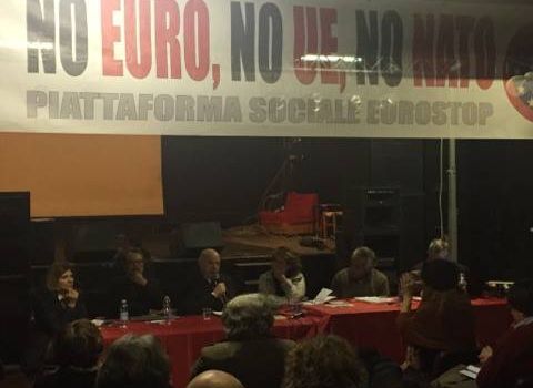 Prima gli sfruttati e gli oppressi. Fuori da UE, euro e Nato