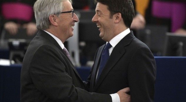Renzi e Juncker, la lite immaginaria