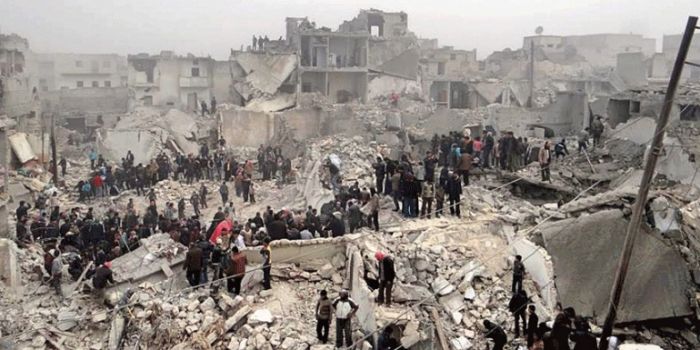 Aleppo è come Stalingrado e l'occidente si schiera con i nazisti (dell'Isis)