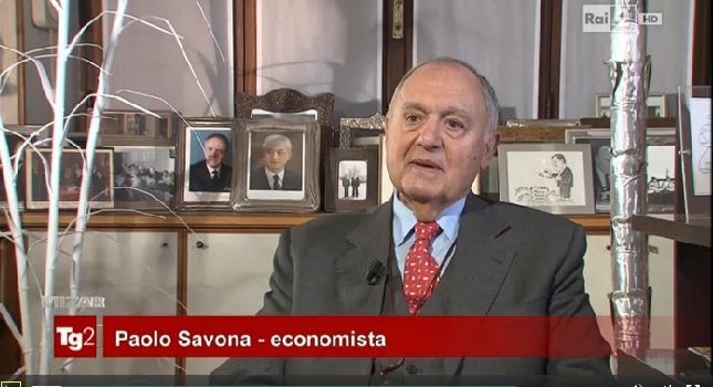 L’attuale politica economica tedesca è come quella della Germania di Hitler. Savona