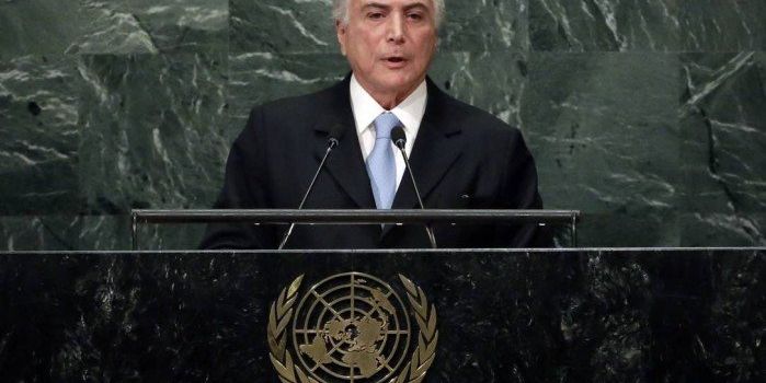 VIDEO. Sei delegazioni dell'America Latina escono dall'Assemblea quando parla il golpista Temer