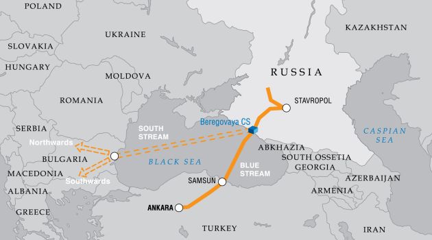 South Stream cambia direzione. La Russia non può essere scacciata dal mercato dell’energia