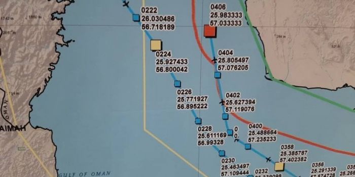 L'Iran pubblica una mappa dettagliata con il percorso, la posizione e il punto dove è stato abbattuto il drone statunitense