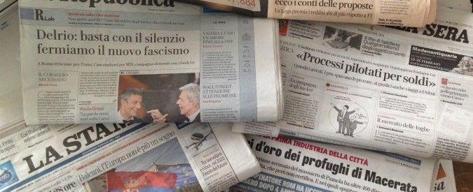 La decadenza della stampa italiana