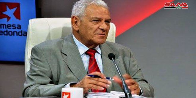Giornalista cubano Leonel Nadal: le elezioni riflettono la forza delle istituzioni statali siriane Giornalista cubano Leonel Nadal: le elezioni riflettono la forza delle istituzioni statali siriane