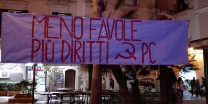 È ora di riprendere il posto che ci spetta. Per la prima volta, dopo il 2006, possiamo tornare a votare comunista È ora di riprendere il posto che ci spetta. Per la prima volta, dopo il 2006, possiamo tornare a votare comunista